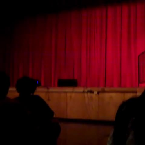 Brandon’s Group singing HOME at EHMS ta