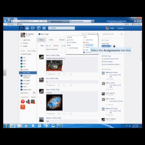 edmodo_How2find_assigments