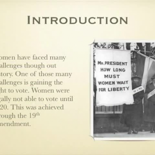 Marlene - Women Suffrage