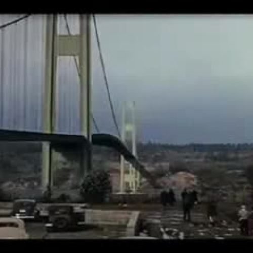Galloping Gertie - The Tacoma Narrows Bridge 