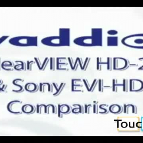 Side by Side Comparison of the Vaddio HD 20 a