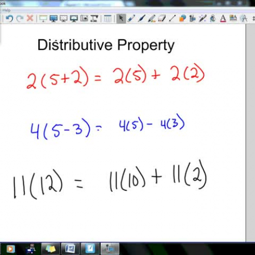 Sept 04 - 2.6 Distributive Property Flipped