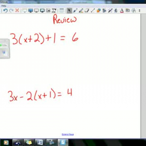 Sept 12 3 4 Solving with Variables on Both Si