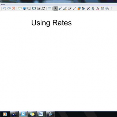 5.5.1 Using Rates