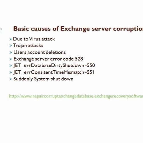 Exchange Database Repair