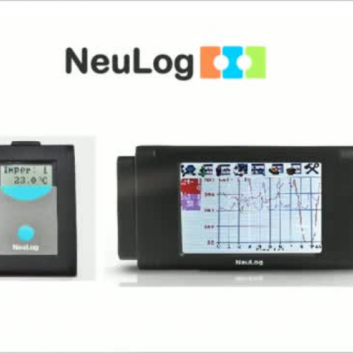 NeuLog hand dynamometer sensor demonstraton