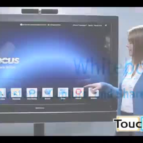 Mondopad Whiteboard with Abbie