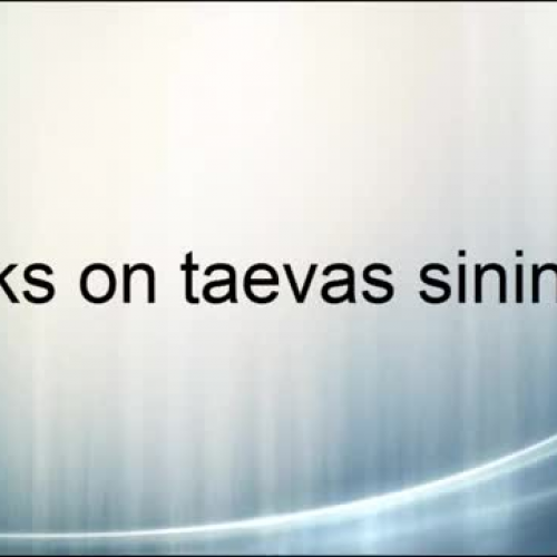 Miks on taevas sinine?