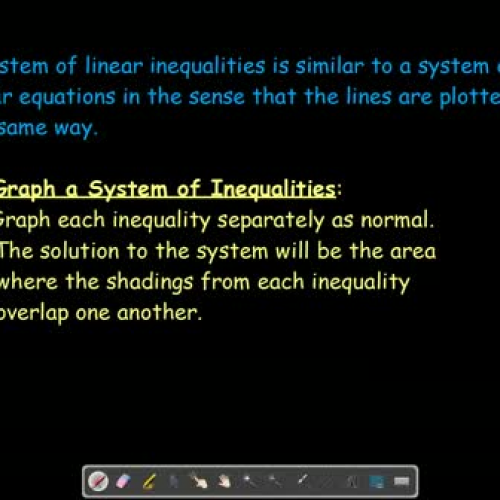 505-Systems of Linear Inequalities-Stephen Ba