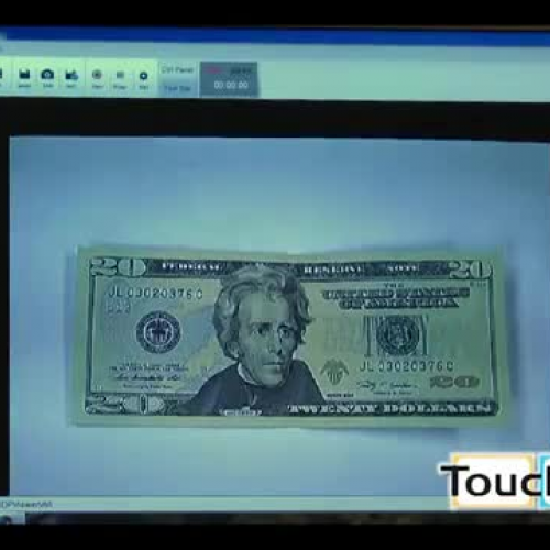 Samsung SDP-760 Connected To A Laptop