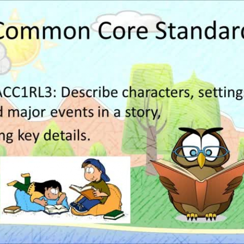 Identifying Characters, Setting, and Details 