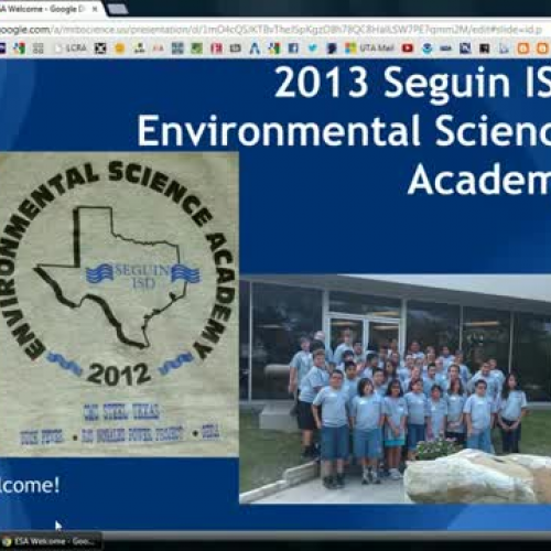Welcome to the Environmental Science Academy