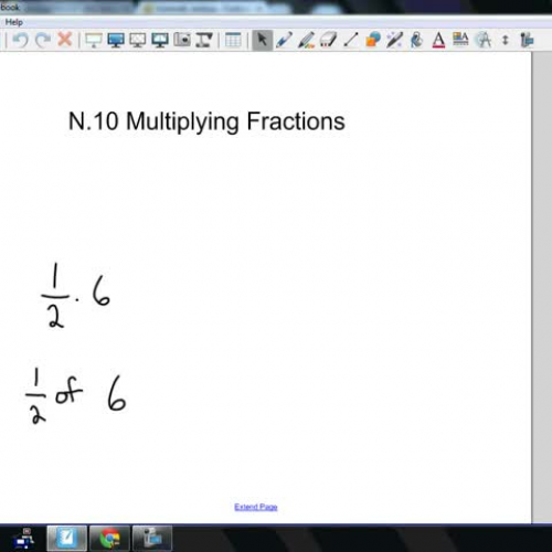 N.10 Multiplying Fractions