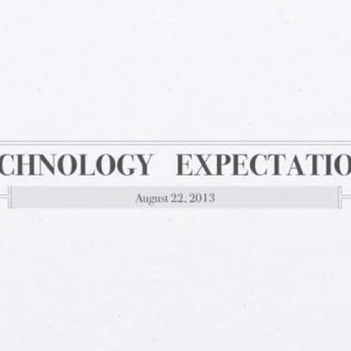 Tech Expectations 