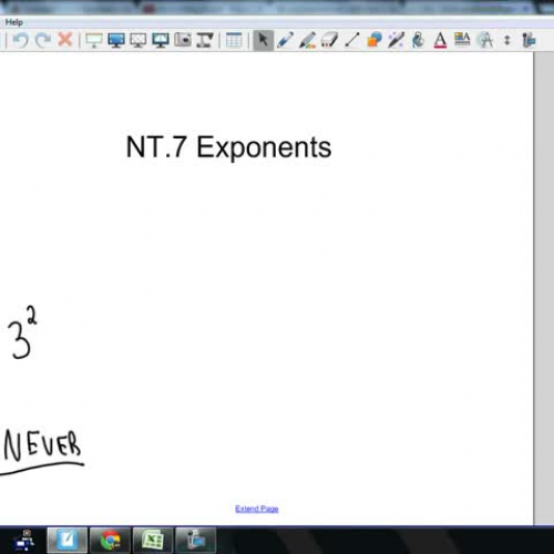 NT.7 Exponents