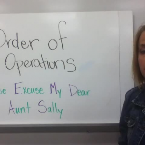 1-1 Order of Operations