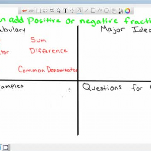 Adding and Subtracting Positive or Negative F