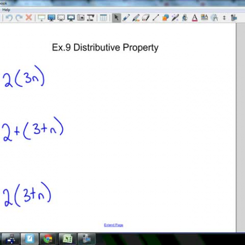 Ex.9 Distributive Property
