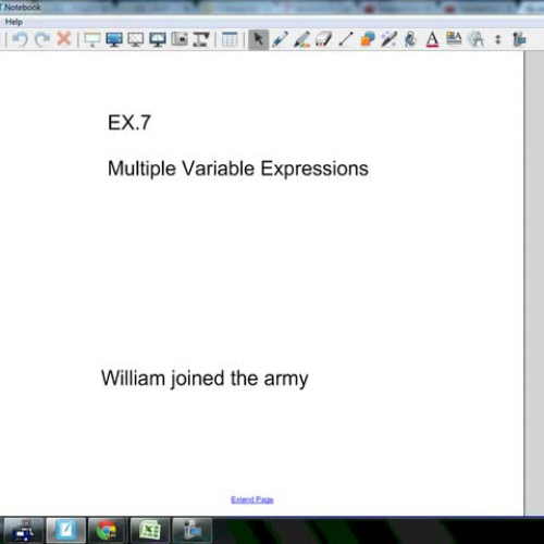Ex.7 Evaluate Multi Variable Expressions