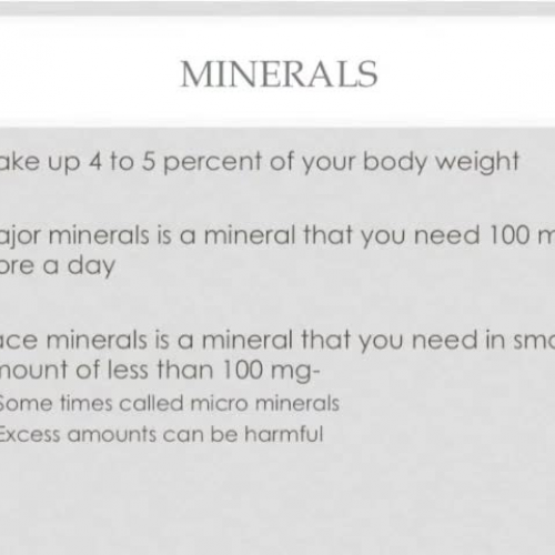Chapter 8 part 2 Minerals