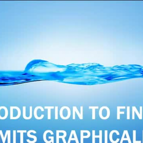 01 INTRODUCTION TO FINDING LIMITS GRAPHICALLY