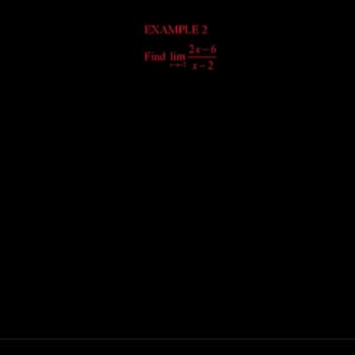 05 FINDING BASIC LIMITS ALGEBRAICALLY