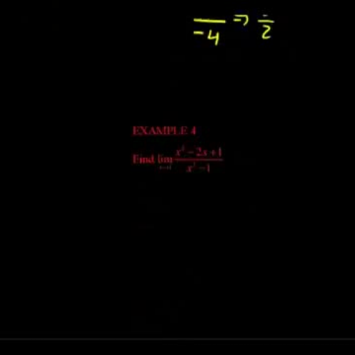 06 FINDING LIMITS OF RATIONAL EXPRESSIONS WIT