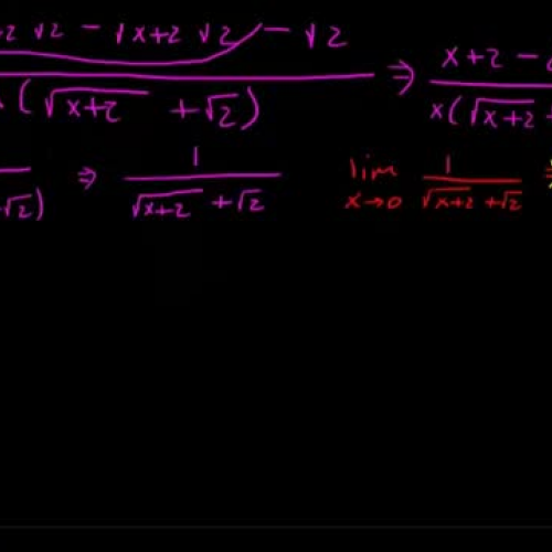 08 FINDING LIMITS WHEN THE DENOMINATOR IS 0 A