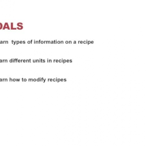 Chapter 23 Using recipes