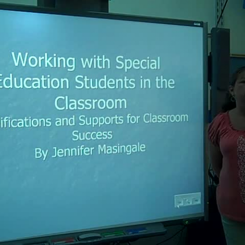 Strategies for special education students in 