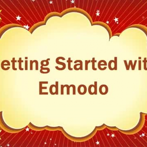 Getting Started with Edmodo