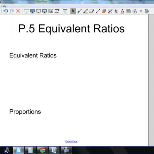 P.5 Equivalent Ratios