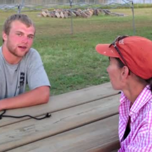 Scientist in the field