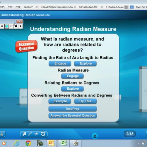 understanding radian measure