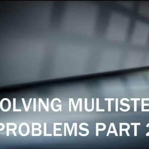 PC3 SOLVING MULTISTEP PROBLEMS PART 2