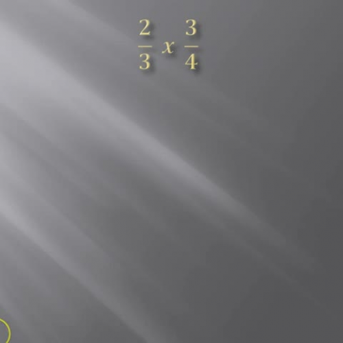 GRIZZ MATH - Multiplying FRACTIONS