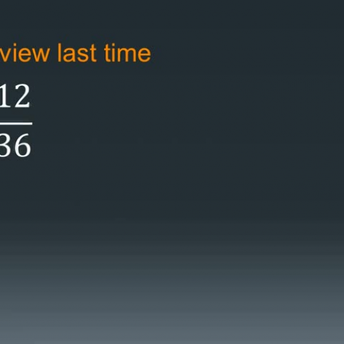 GRIZZ MATH - Reducing Fraction (GCF)