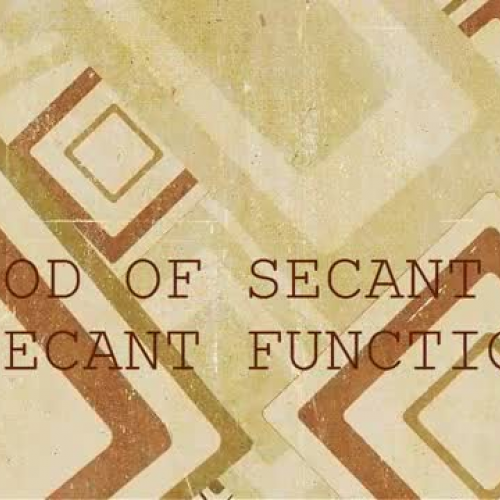 02 PERIOD OF SECANT AND COSECANT FUNCTIONS