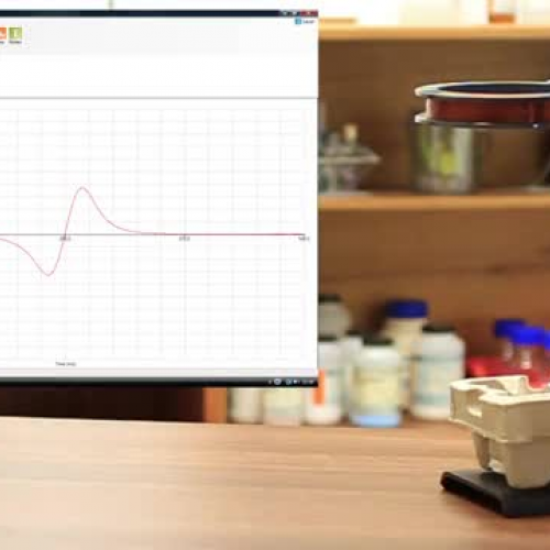 Data Harvest Induction magnet in a coil 