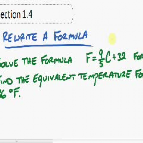 Section 1.4 - Part 1