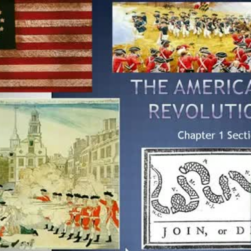 USH - 1-2 - The American Revolution
