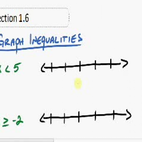 Section 1.6 - Part 1