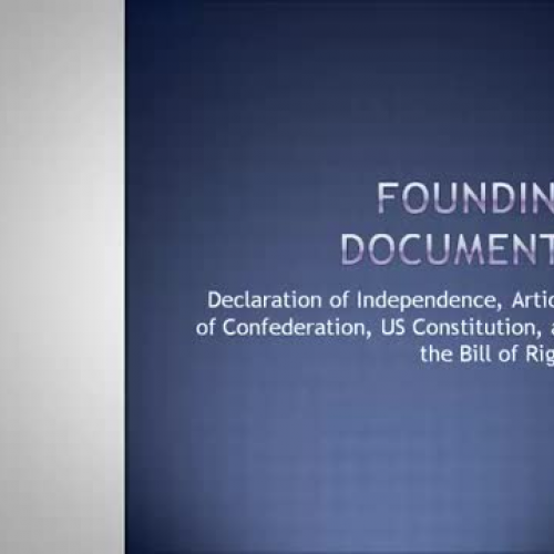 Founding Documents Quiz Prep