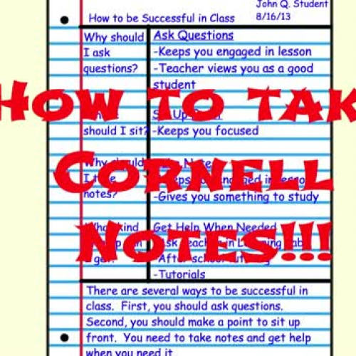 Cornell Notes