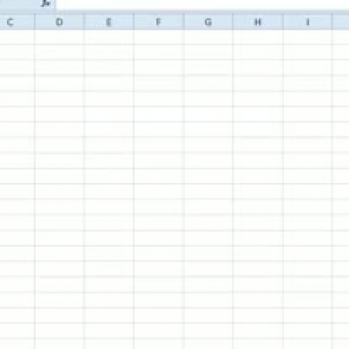 MS 2010 Excel Basics