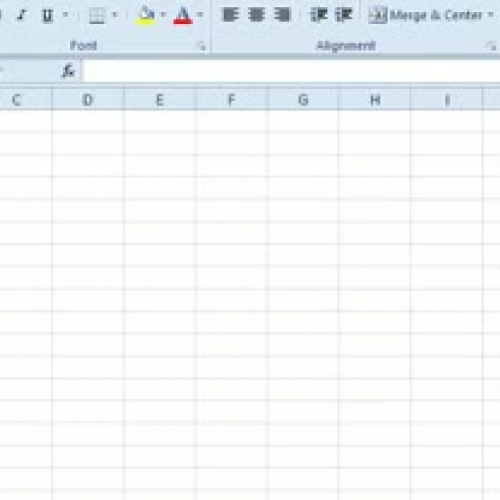 MS 2010 Excel Changing Row Height