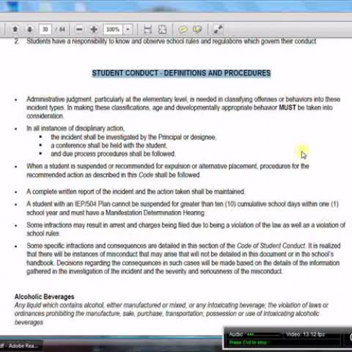 Code of Conduct Part 2