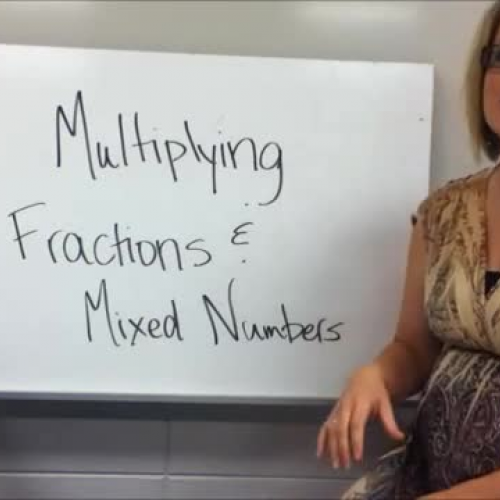 3-6 Multiplying Fractions