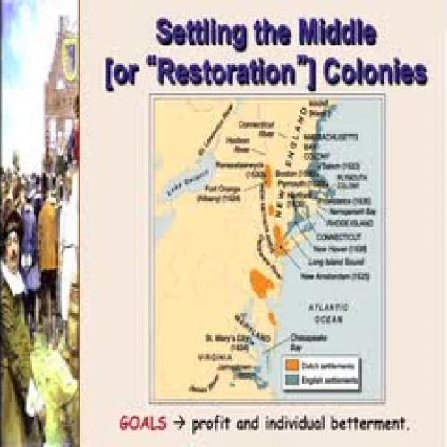 Unit 1 Lecture 6 - Restoration Colonies