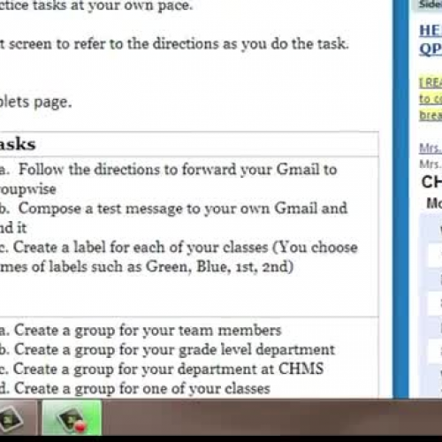 Google at Your Own Pace Helplet #1: Gmail
